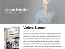 Tablet Screenshot of jeroensiebelink.nl